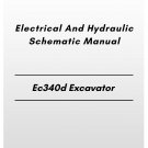 Volvo Ec350d Excavator Electrical And Hydraulic Schematic Manual