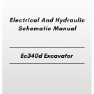 Volvo Ec350d Excavator Electrical And Hydraulic Schematic Manual