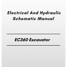 Volvo Ec360 Excavator Electrical And Hydraulic Schematic Manual