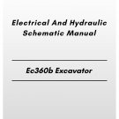 Volvo Ec360b Excavator Electrical And Hydraulic Schematic Manual
