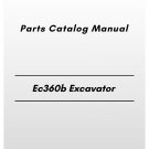 Volvo Ec360b Excavator Parts Catalog Manual