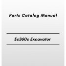 Volvo Ec360c Excavator Parts Catalog Manual