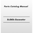 Volvo Ec360c Excavator Parts Catalog Manual