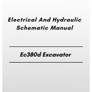 Volvo Ec380d Excavator Electrical And Hydraulic Schematic Manual