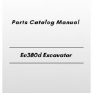 Volvo Ec380d Excavator Parts Catalog Manual