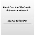 Volvo Ec380e Excavator Electrical And Hydraulic Schematic Manual