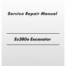 Volvo Ec380e Excavator Service Repair Manual