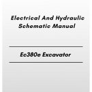 Volvo Ec380e Excavator Electrical And Hydraulic Schematic Manual