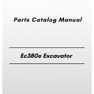 Volvo Ec380e Excavator Parts Catalog Manual