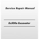 Volvo Ec500e Excavator Service Repair Manual