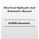 Volvo Ec500e Excavator Electrical Hydraulic And Schematic Manual