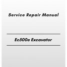 Volvo Ec500e Excavator Service Repair Manual