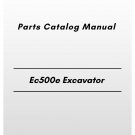Volvo Ec550e Excavator Parts Catalog Manual