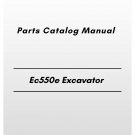 Volvo Ec550e Excavator Parts Catalog Manual