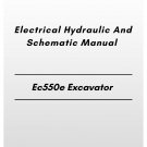 Volvo Ec550e Excavator Electrical Hydraulic And Schematic Manual