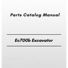 Volvo Ec700b Excavator Parts Catalog Manual