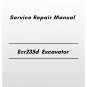 Volvo Ecr235d Excavator Service Repair Manual