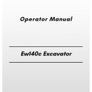 Volvo Ew140c Excavator Operator Manual