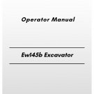 Volvo Ew145b Excavator Operator Manual