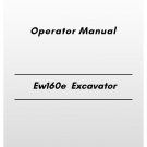 Volvo Ew160e Excavator Operator Manual