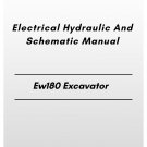 Volvo Ew180 Excavator Electrical Hydraulic And Schematic Manual
