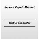 Volvo Ew180c Excavator Service Repair Manual