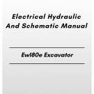 Volvo Ew180e Excavator Electrical Hydraulic And Schematic Manual