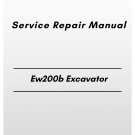 Volvo Ew200b Excavator Service Repair Manual