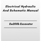 Volvo Ew200b Excavator Electrical Hydraulic And Schematic Manual