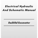 Volvo Ew205d Excavator Electrical Hydraulic And Schematic Manual