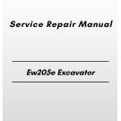 Volvo Ew205e Excavator Service Repair Manual
