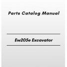 Volvo Ew205e Excavator Parts Catalog Manual