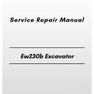 Volvo Ew230b Excavator Service Repair Manual