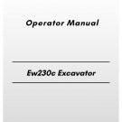 Volvo Ew230c Excavator Operator Manual