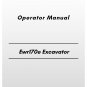 Volvo Ewr170e Excavator Operator Manual