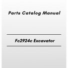 Volvo Fc2924c Excavator Parts Catalog Manual