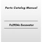 Volvo Fc2924c Excavator Parts Catalog Manual