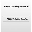 Volvo Fb2800c Feller Buncher Parts Catalog Manual