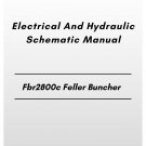 Volvo Fbr2800c Feller Buncher Electrical And Hydraulic Schematic Manual