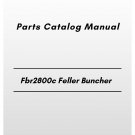 Volvo Fbr2800c Feller Buncher Parts Catalog Manual