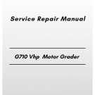 Volvo G710 Vhp Motor Grader Service Repair Manual