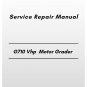 Volvo G710 Vhp Motor Grader Service Repair Manual