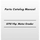 Volvo G710 Vhp Motor Grader Parts Catalog Manual