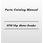 Volvo G710 Vhp Motor Grader Parts Catalog Manual