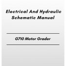 Volvo G710 Motor Grader Electrical And Hydraulic Schematic Manual