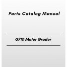 Volvo G710 Motor Grader Parts Catalog Manual
