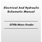 Volvo G710b Motor Grader Electrical And Hydraulic Schematic Manual