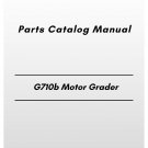 Volvo G710b Motor Grader Parts Catalog Manual