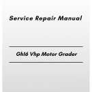 Volvo Gh16 Vhp Motor Grader Service Repair Manual