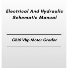 Volvo Gh16 Vhp Motor Grader Electrical And Hydraulic Schematic Manual